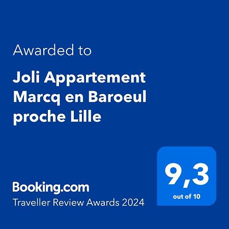 Joli Appartement Marcq En Baroeul Proche Lille Marcq-en-Baroeul Exterior foto