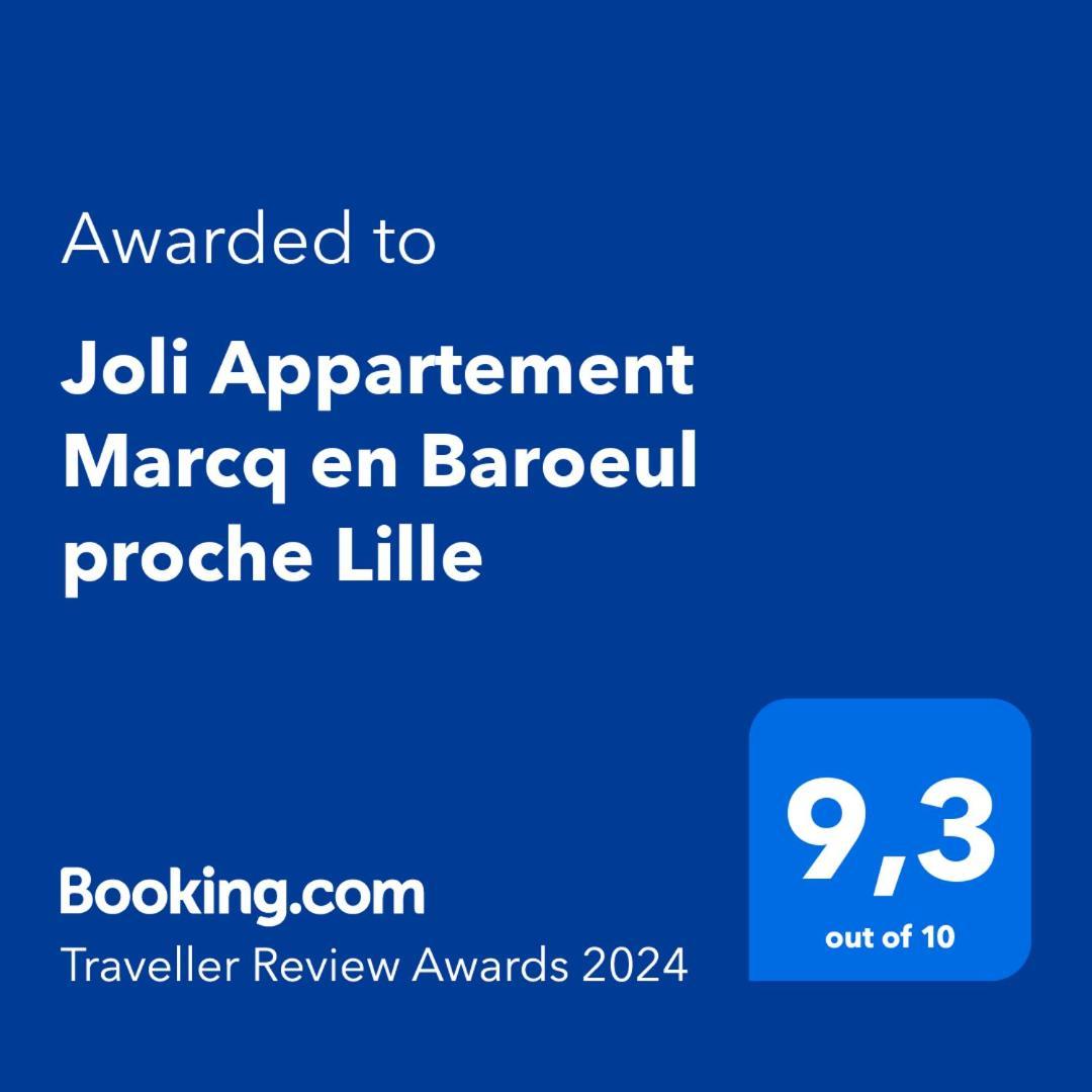 Joli Appartement Marcq En Baroeul Proche Lille Marcq-en-Baroeul Exterior foto